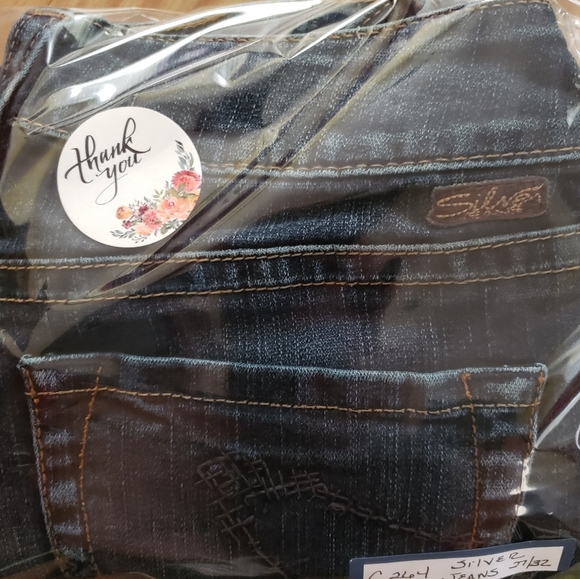 Silver Suki Boot Cut Women's Dark Wash Jeans 28x30 Denim sz 28 - Picture 10 of 11